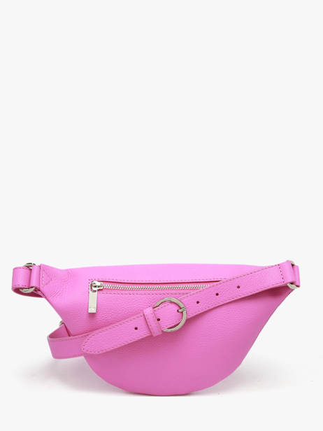 Sac Banane Small Derby Cuir Nathan baume Rose n city 25 vue secondaire 5