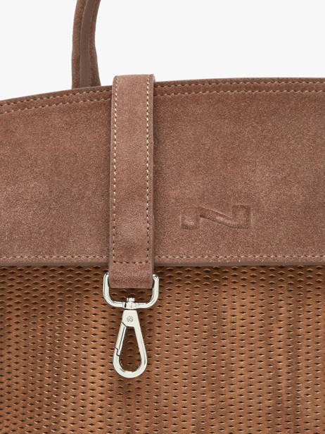 Clarita Crossbody Bag Textured Leather Nathan baume Brown nathan 18TX other view 2