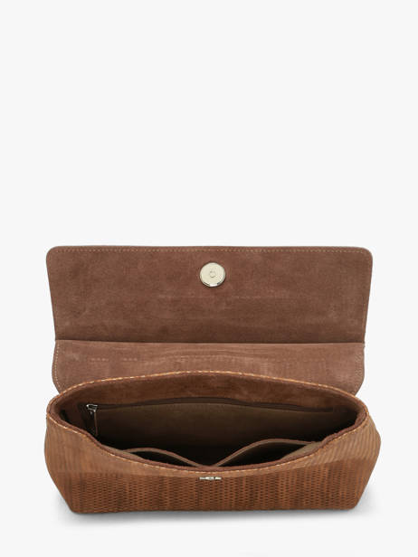 Clarita Crossbody Bag Textured Leather Nathan baume Brown nathan 18TX other view 3