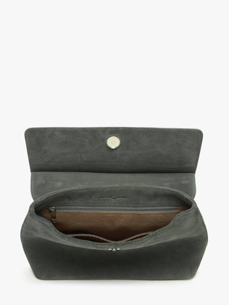 Suede Leather Clarita Crossbody Bag Nathan baume Green nathan 18S other view 3