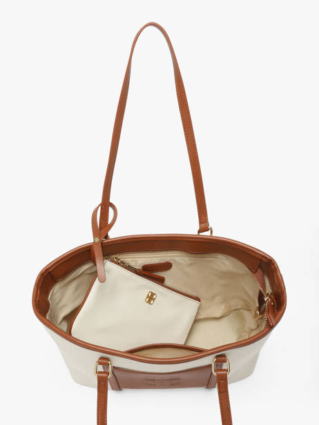 Small Nylon Fran Tote Bag Laurent david White ld bags 53 other view 2