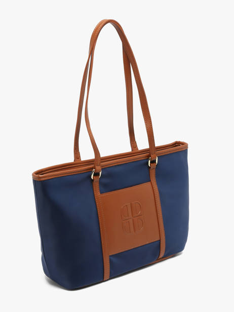 Sac Porté épaule S Fran Nylon Laurent david Bleu ld bags 53 vue secondaire 2