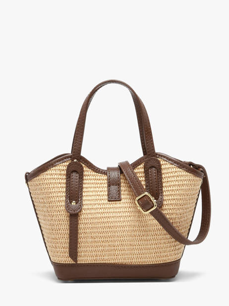 Satchel Capri Milano Brown capri CP25114 other view 4