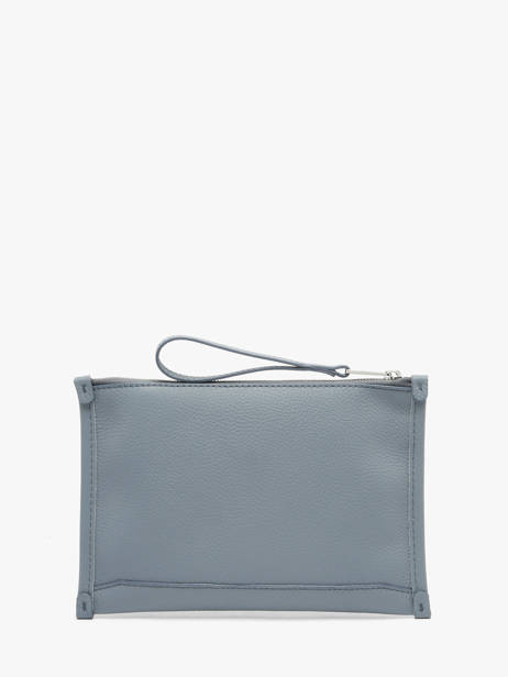 Pochette Zippée Jour Cuir Lancel Bleu jour A13174 vue secondaire 3