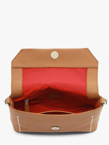 Leather Ninon Soft Crossbody Bag Lancel Brown ninon A14030 other view 4