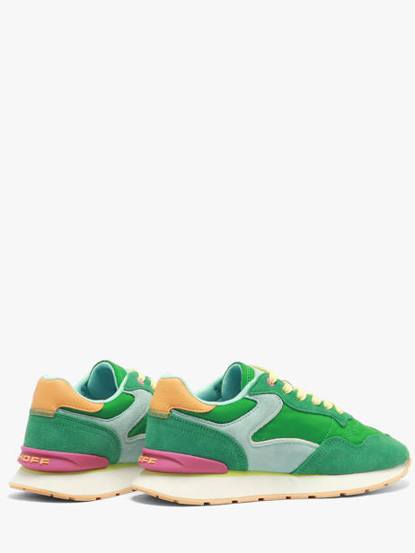 Sneakers In Leather Hoff Green women 12602014 other view 2