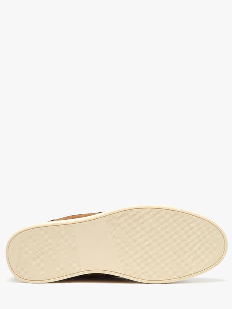 Mocassins En Cuir Redskins Marron men AMARI vue secondaire 4