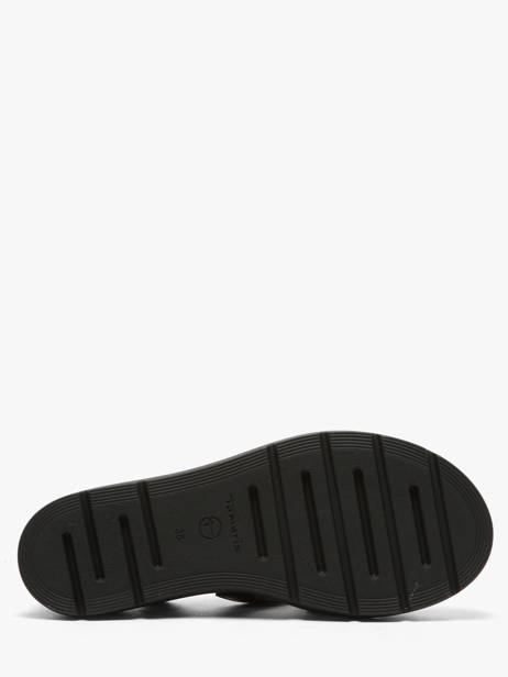 Sandals In Leather Tamaris Black accessoires 46 other view 4