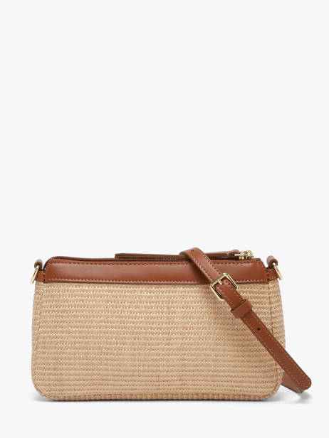 Sac Bandoulière Mini Osier Italie Lancaster Beige mini osier italie 75 vue secondaire 4