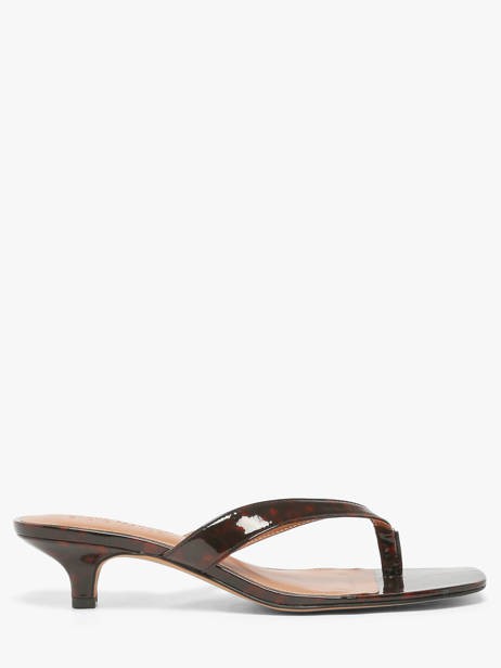 Nu-pieds à Talon Steve madden Noir women 11004731