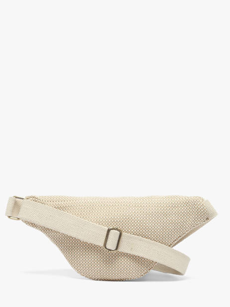 Sac Banane Hindbag Beige tressage TS vue secondaire 4