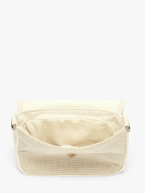 Shoulder Bag Tressage Cotton Hindbag Beige tressage TS other view 3