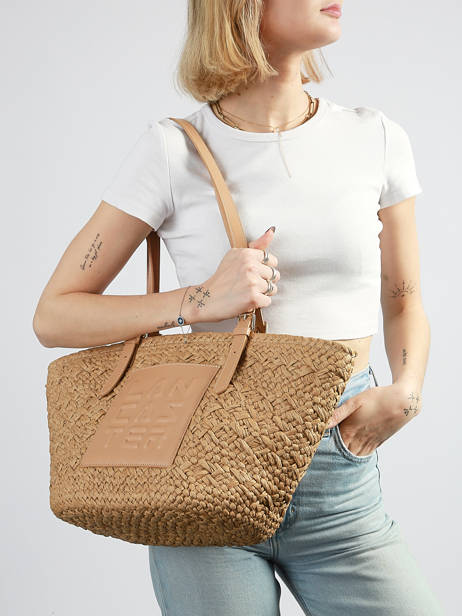 Sac Porté épaule Le Panier Lancaster Beige le panier 80 vue secondaire 1