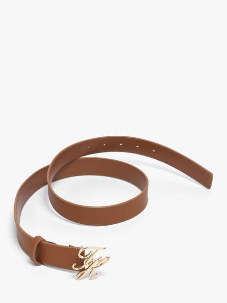 Ceinture Tommy hilfiger Marron belt AW18568 vue secondaire 3