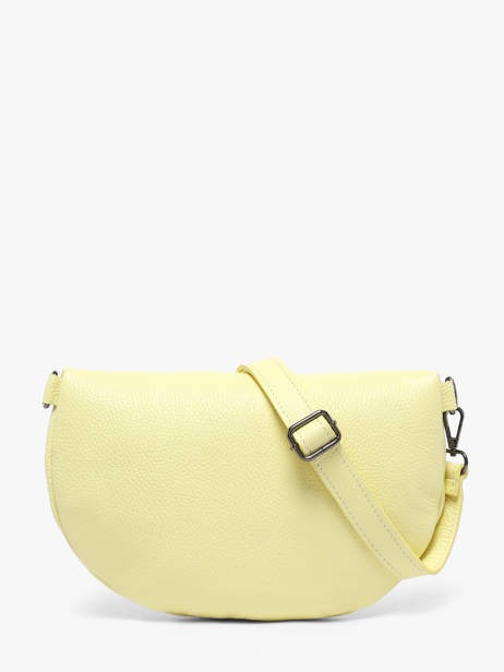 Sac Banane Caviar Cuir Milano Jaune caviar CA21123 vue secondaire 3