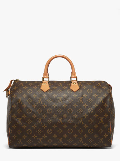 Preloved Louis Vuitton Handbag Speedy 40 Monogram Louis vuitton Brown second life 4O756WUA