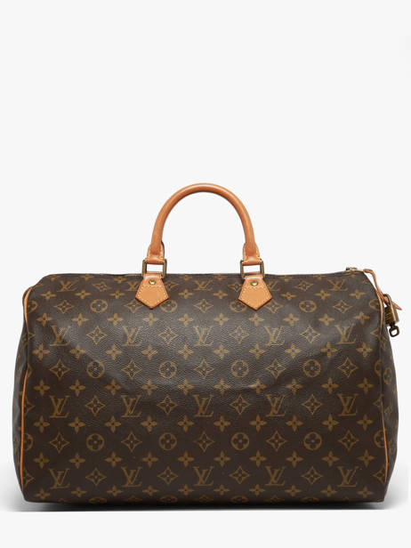 Preloved Louis Vuitton Handbag Speedy 40 Monogram Louis vuitton Brown second life 4O756WUA other view 7