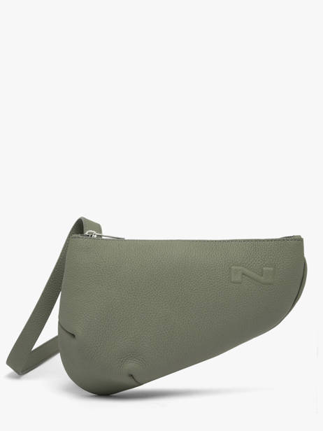 Leather Crossbody Bag N City Nathan baume Green n city N1811000
