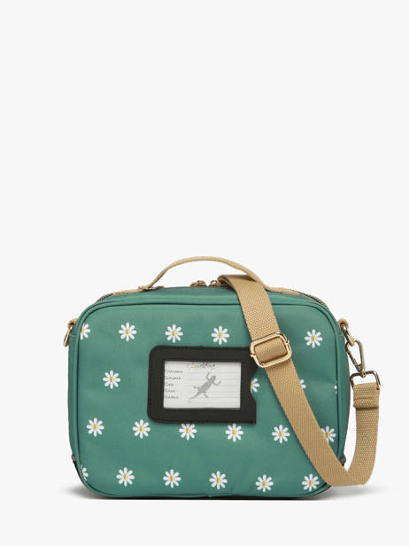 1 Compartment Lunch Bag Cameleon Green vintage fantasy PBVGBL24 other view 3
