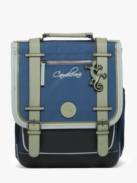 Sac à Dos 2 Compartiments Cameleon Bleu vintage urban PBVBSD39