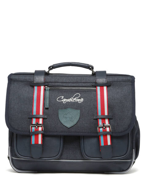 Satchel 2 Compartments Cameleon Blue vintage urban 27 other view 6