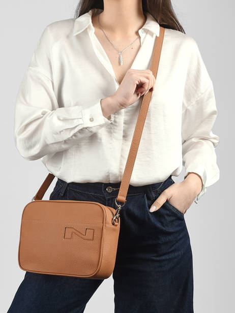 Leather N City Leuven Crossbody Bag Nathan baume Brown n city 7 other view 1