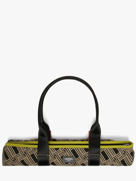 Medium Mistral Rollable Tote Bag Nylon And Leather Lancel Multicolor mistral A13997 other view 5