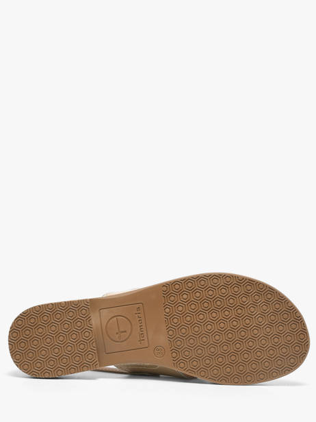Sandales En Cuir Tamaris Or women 44 vue secondaire 4