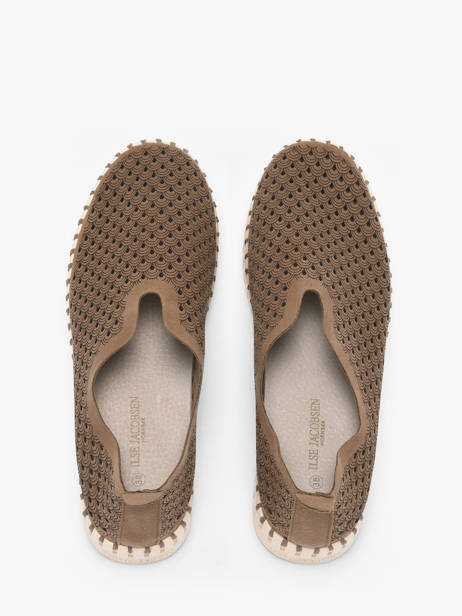 Moccasins Ilse jacobsen Brown women TULI3373 other view 3