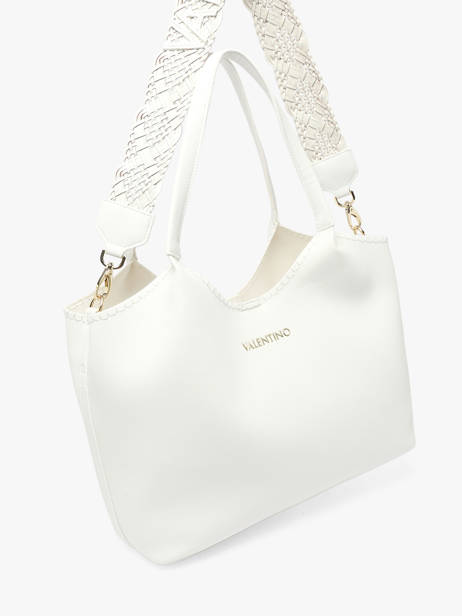 Shoulder Bag Aleksandra Valentino White aleksandra VBS9W901 other view 3