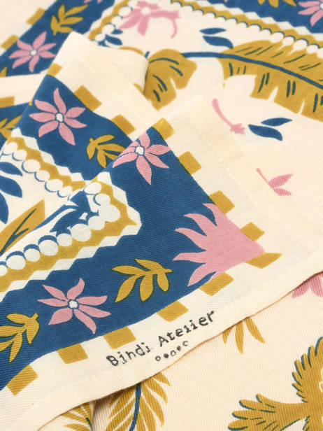 Scarf Bindi atelier Multicolor floral FM other view 1