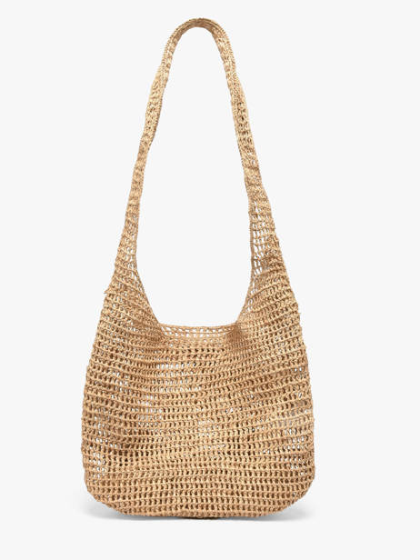 Sac Porté épaule Cabas Raphia Raphia Vanessa bruno Beige cabas raphia 25V40890 vue secondaire 4