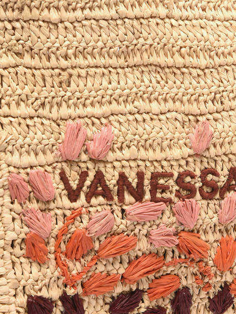 Sac Porté Main Cabas Raphia Raphia Vanessa bruno Beige cabas raphia 24V40884 vue secondaire 2