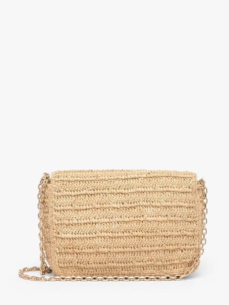 Sac Bandoulière Moon Raphia Vanessa bruno Beige moon raphia 24V40533 vue secondaire 3