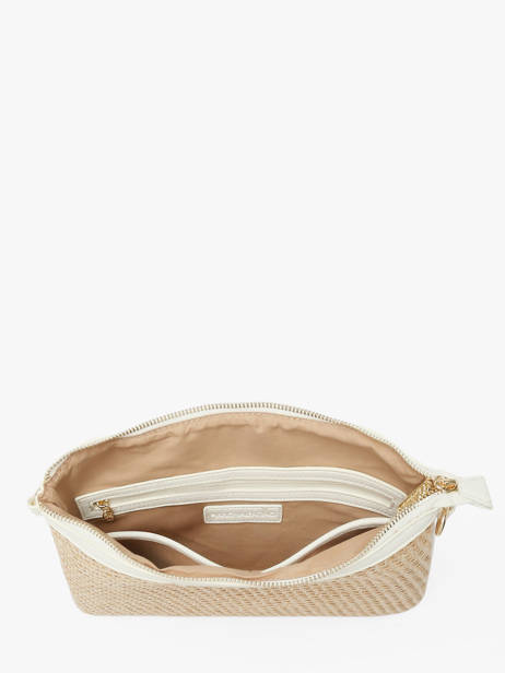 Shoulder Bag Demetra Straw Valentino Beige demetra VBS9R917 other view 3