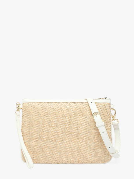 Shoulder Bag Demetra Straw Valentino Beige demetra VBS9R917 other view 4