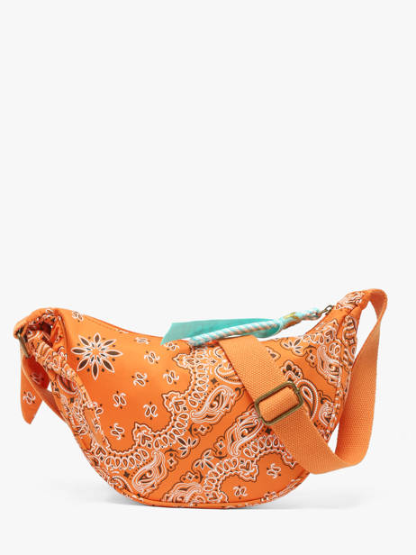 Shoulder Bag Bandana Cotton Le voyage en panier Orange bandana PM969 other view 4