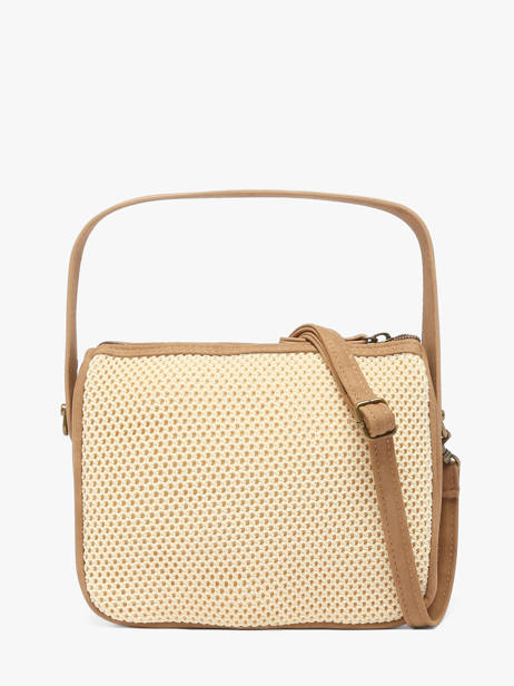 Crossbody Bag Resille Le voyage en panier Beige resille PM959 other view 3