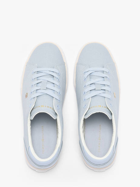 Sneakers En Cuir Tommy hilfiger Bleu women 9102C1O vue secondaire 3