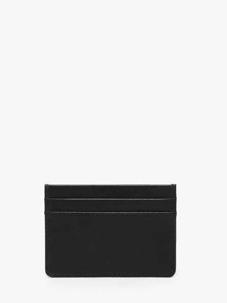 Card Holder Leather Von dutch Black wallets OBAS other view 2