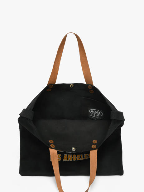 Oaks Tote Bag With Leather Handles Von dutch Black bags OAKS other view 2