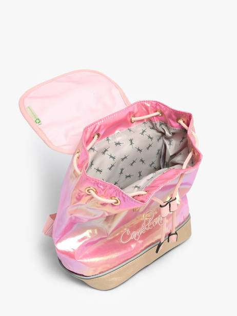 Sac à Dos 1 Compartiment Cameleon Pink vintage fantasy PBVGSD25 other view 3