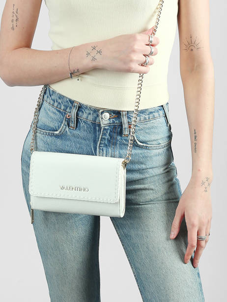 Shoulder Bag Aleksandra Valentino White aleksandra VPS9W212 other view 1