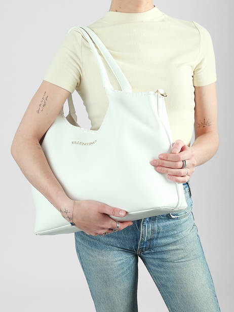 Shoulder Bag Aleksandra Valentino White aleksandra VBS9W901 other view 1