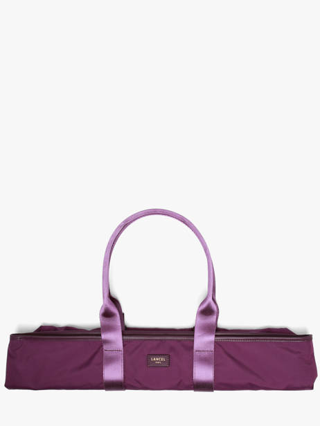 Large Tote Bag Mistral Rollable Nylon And Leather Lancel Violet mistral A13996 other view 5