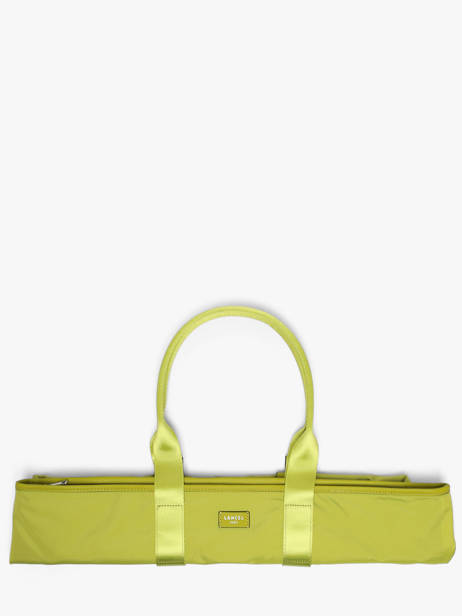 Sac Cabas Zippé L Mistral Rollable Nylon Et Cuir Lancel Vert mistral A13996 vue secondaire 6