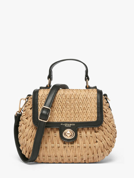 Satchel St Tropez Straw Miniprix Brown st tropez C1071