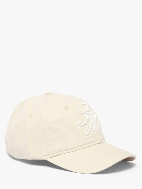 Casquette Tommy hilfiger Beige th embroided AW18338 vue secondaire 1