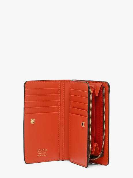 Leather Lancel Plage Wallet Lancel Pink lancel plage  A14196 other view 1