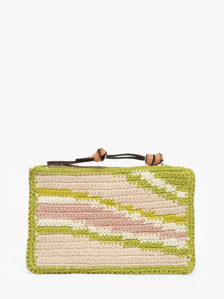 Pouch Lancel Plage Crocheted Lancel Green summer capsule A14002 other view 2